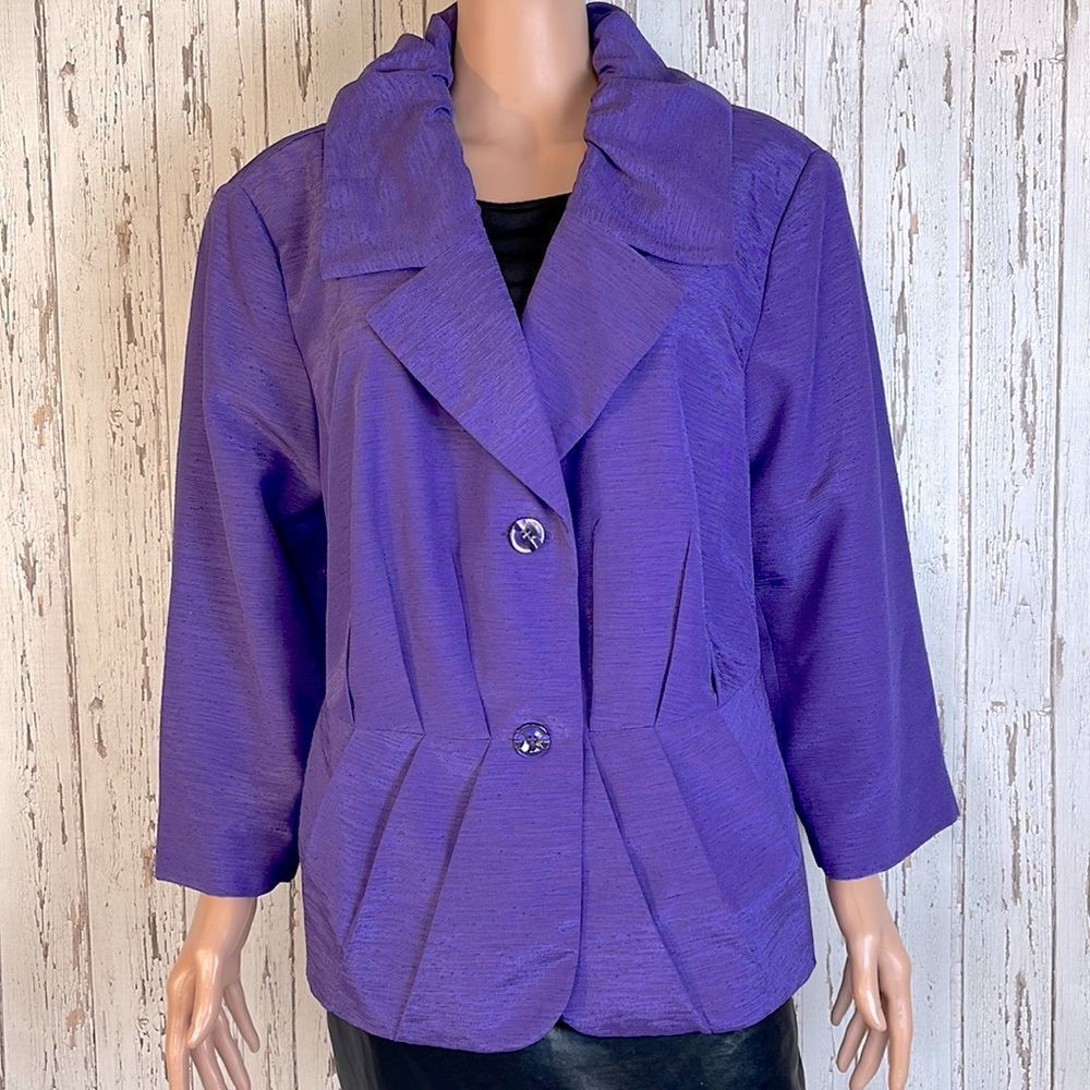 Purple Women's Blazer Jacket